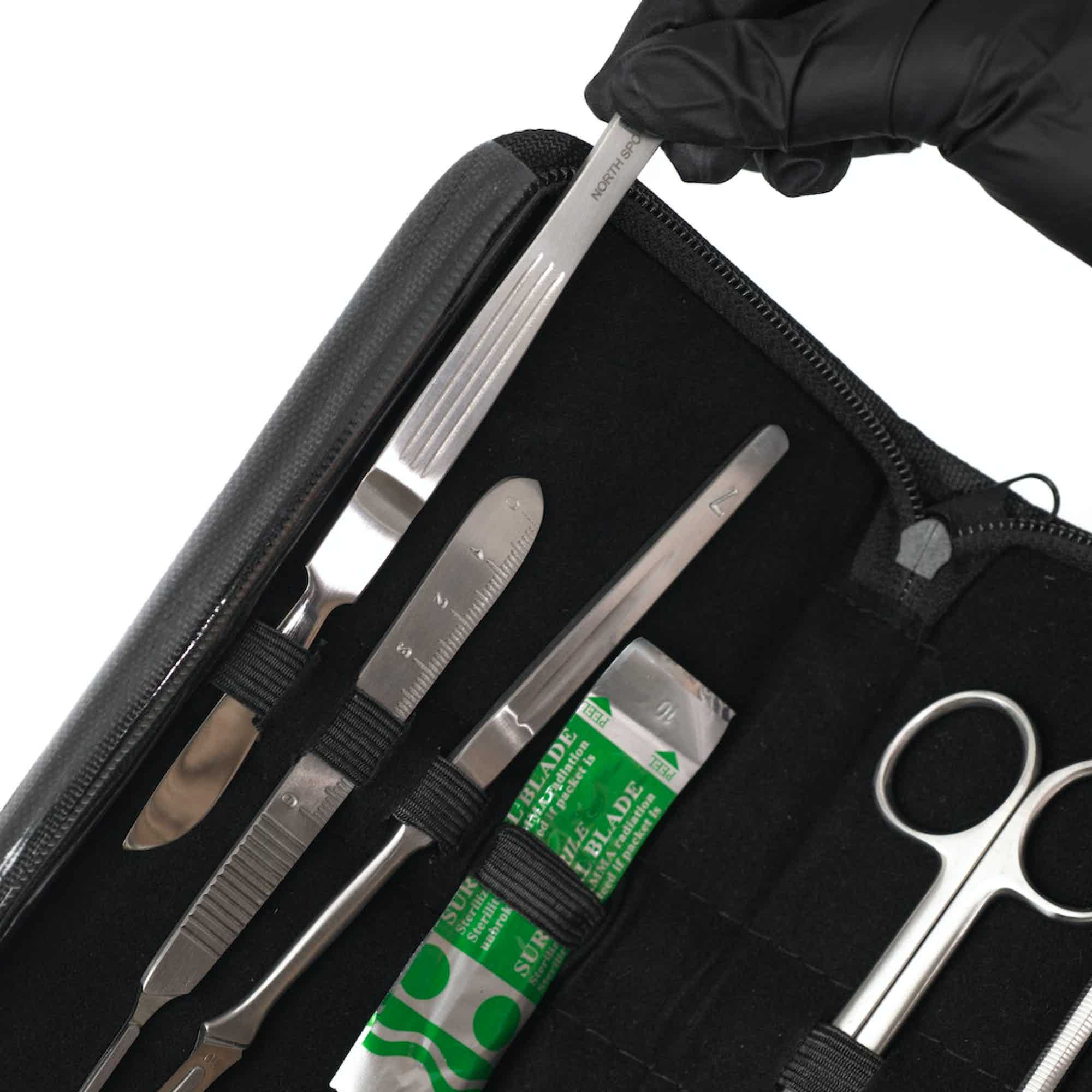 7 pc. Stainless Steel Mycology Lab Instrument Set - Image 2