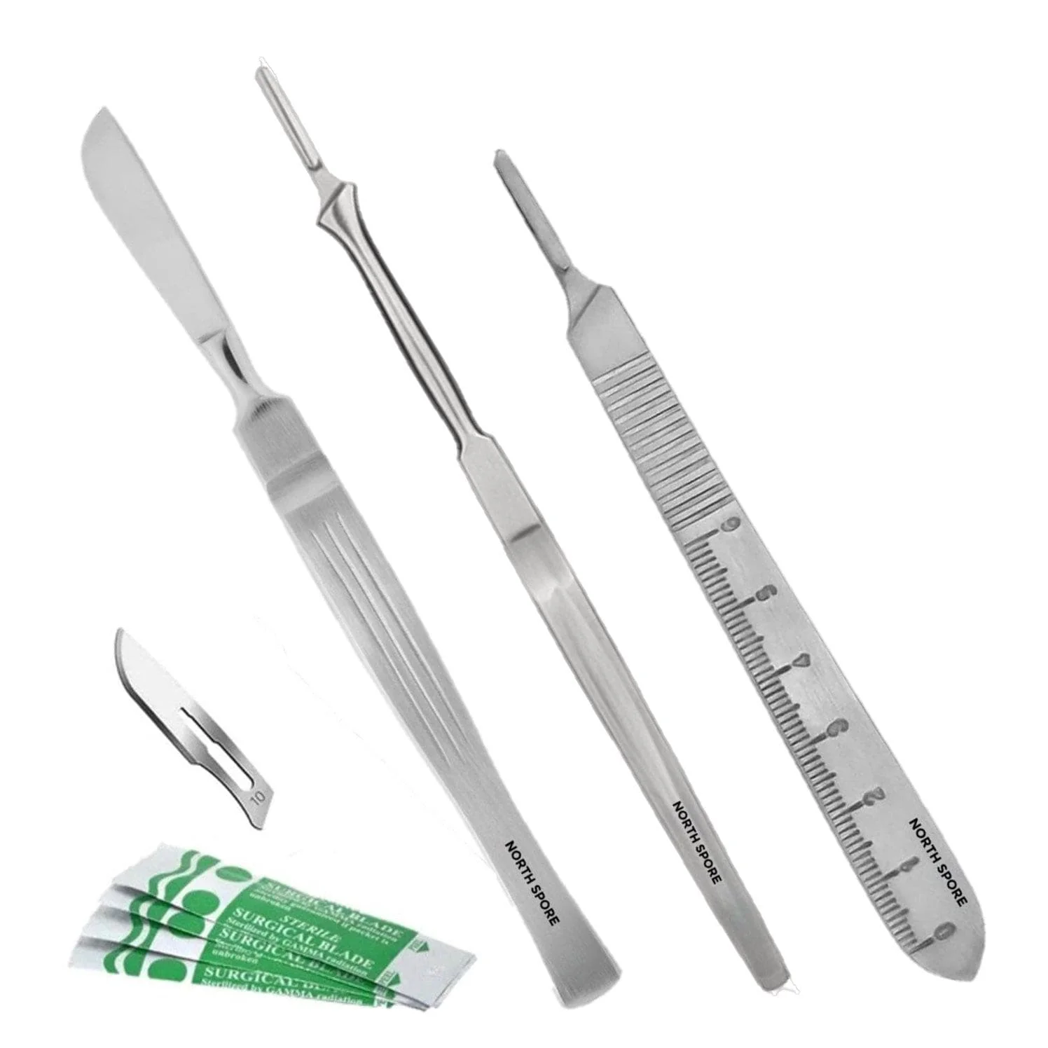 7 pc. Stainless Steel Mycology Lab Instrument Set - Image 5