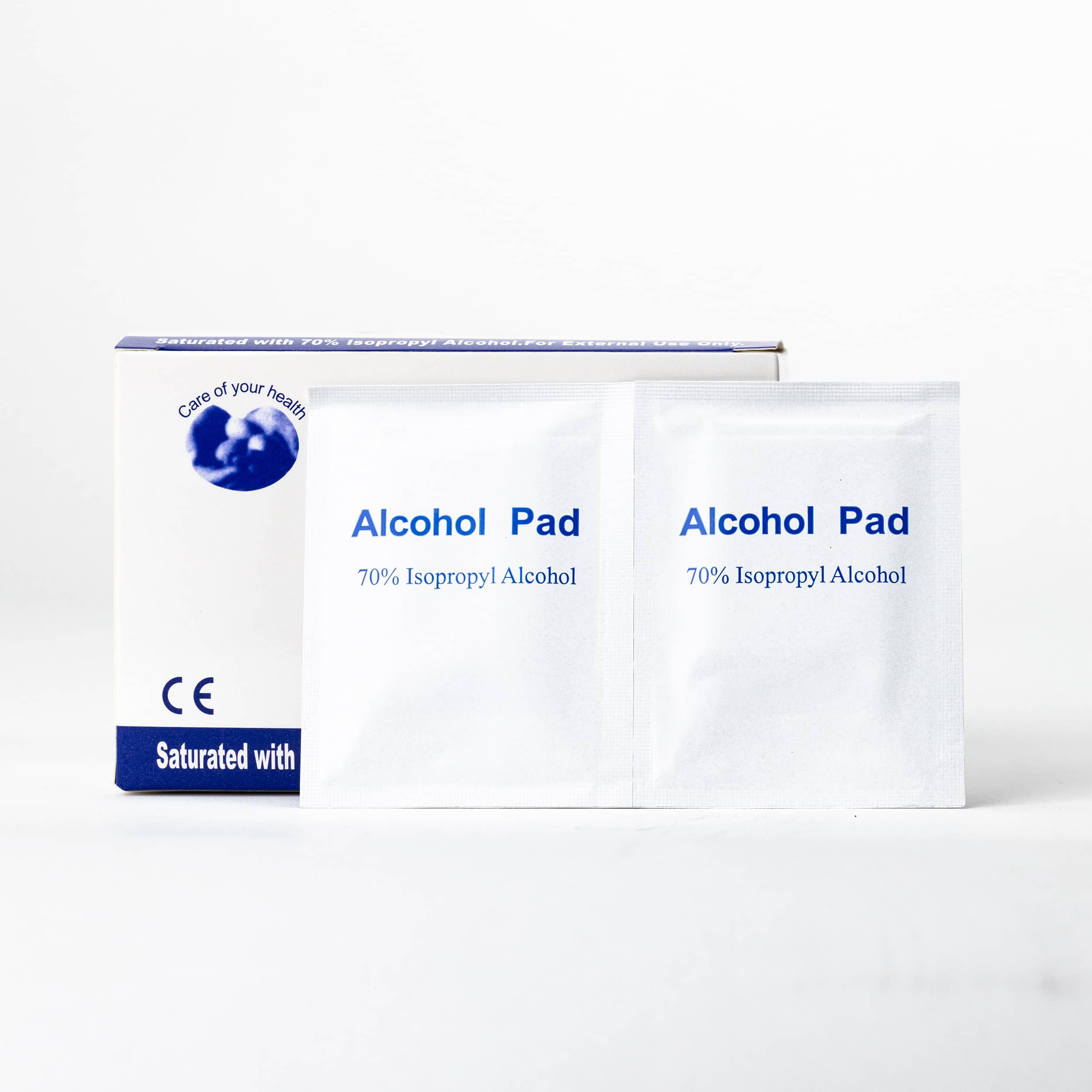 70% Isopropyl Alcohol Prep Pads (50 ct) - Image 2