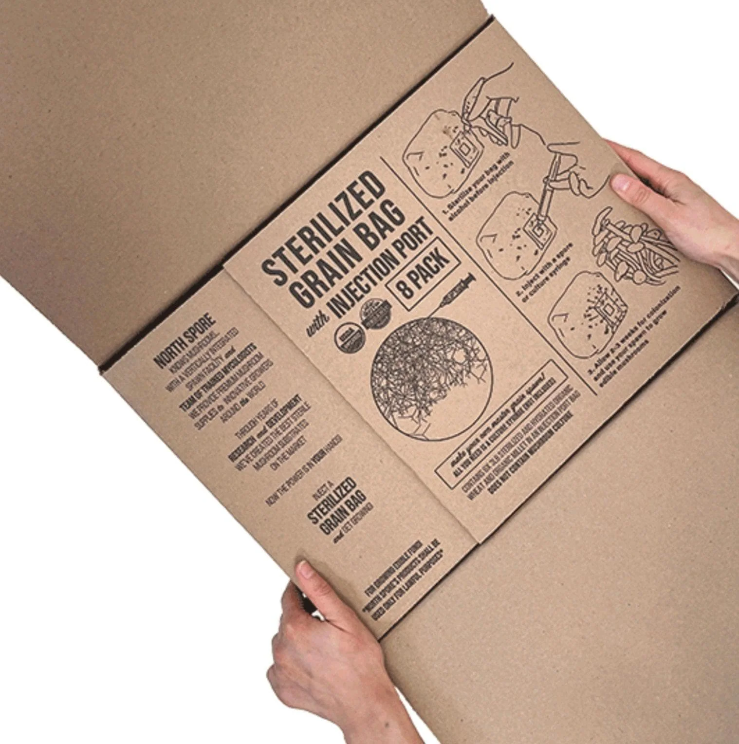 8-Pack Organic Sterilized Grain Spawn Bags - Image 7