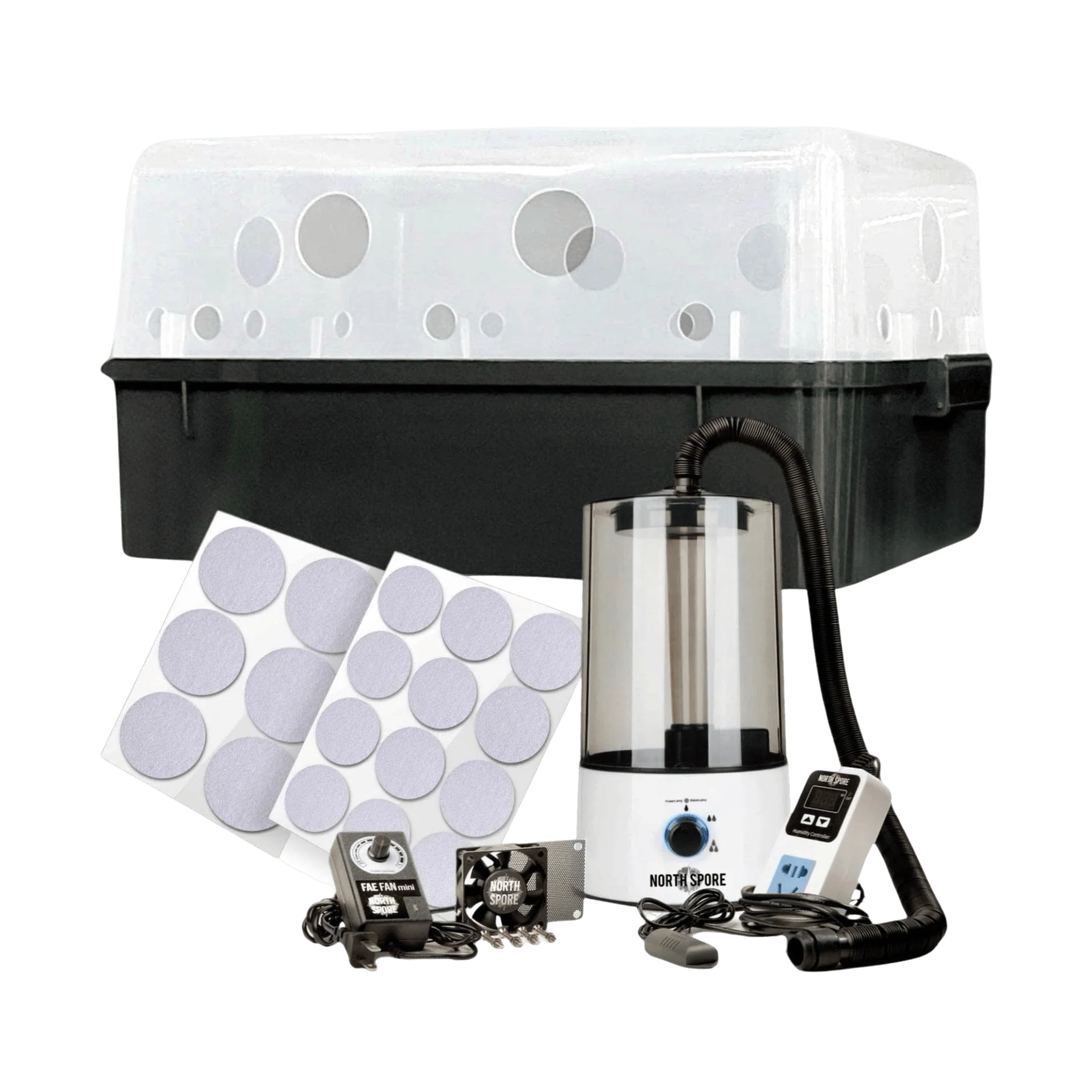 Automated 'Boomr Bin' Monotub Mushroom Grow Kit