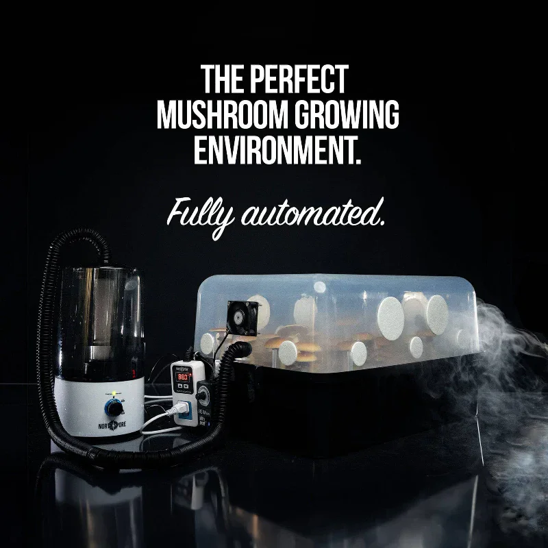Automated 'Boomr Bin' Dung-Loving Monotub Mushroom Grow Kit - Image 2