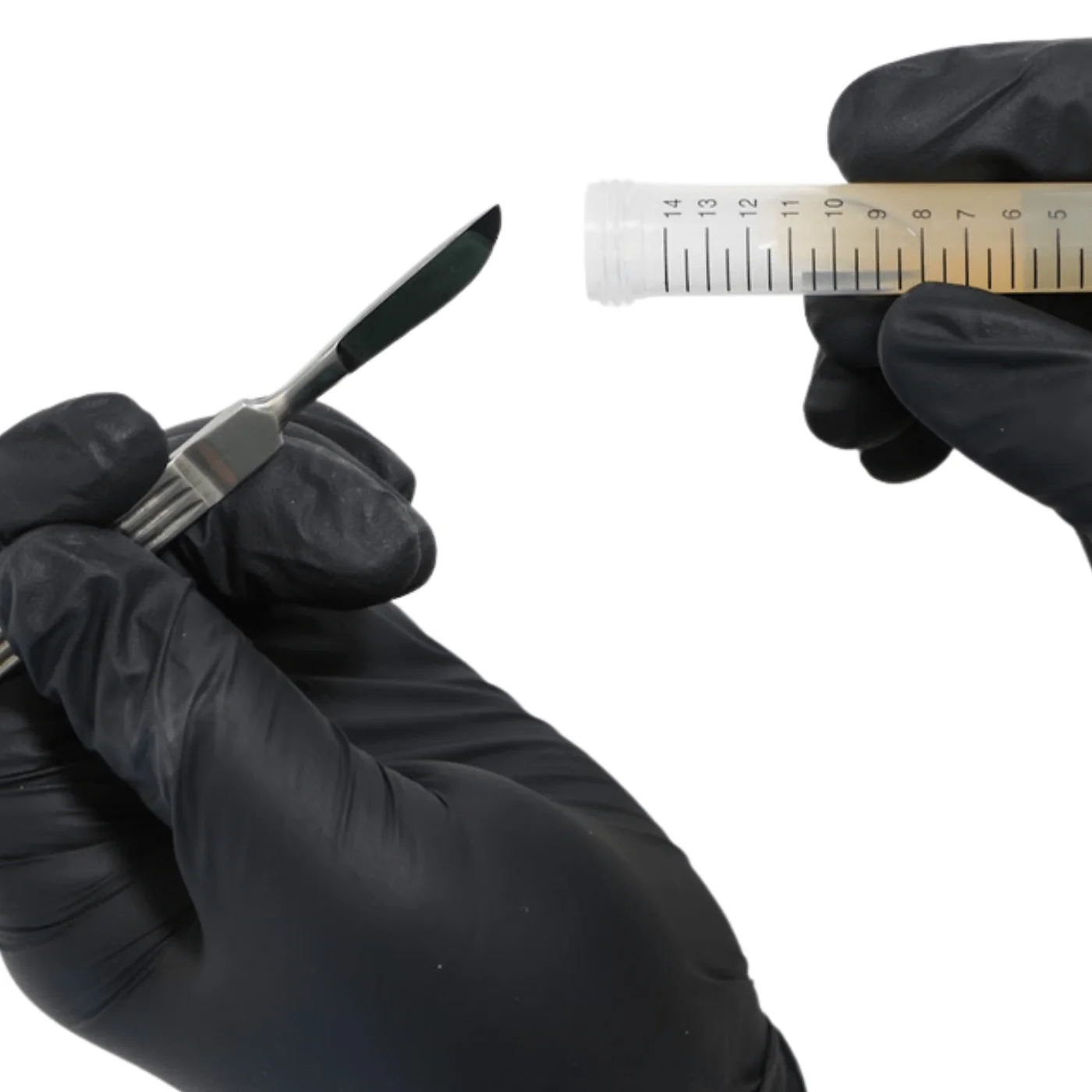 Black Nitrile Powder-Free Laboratory Gloves (100 ct) - Image 3