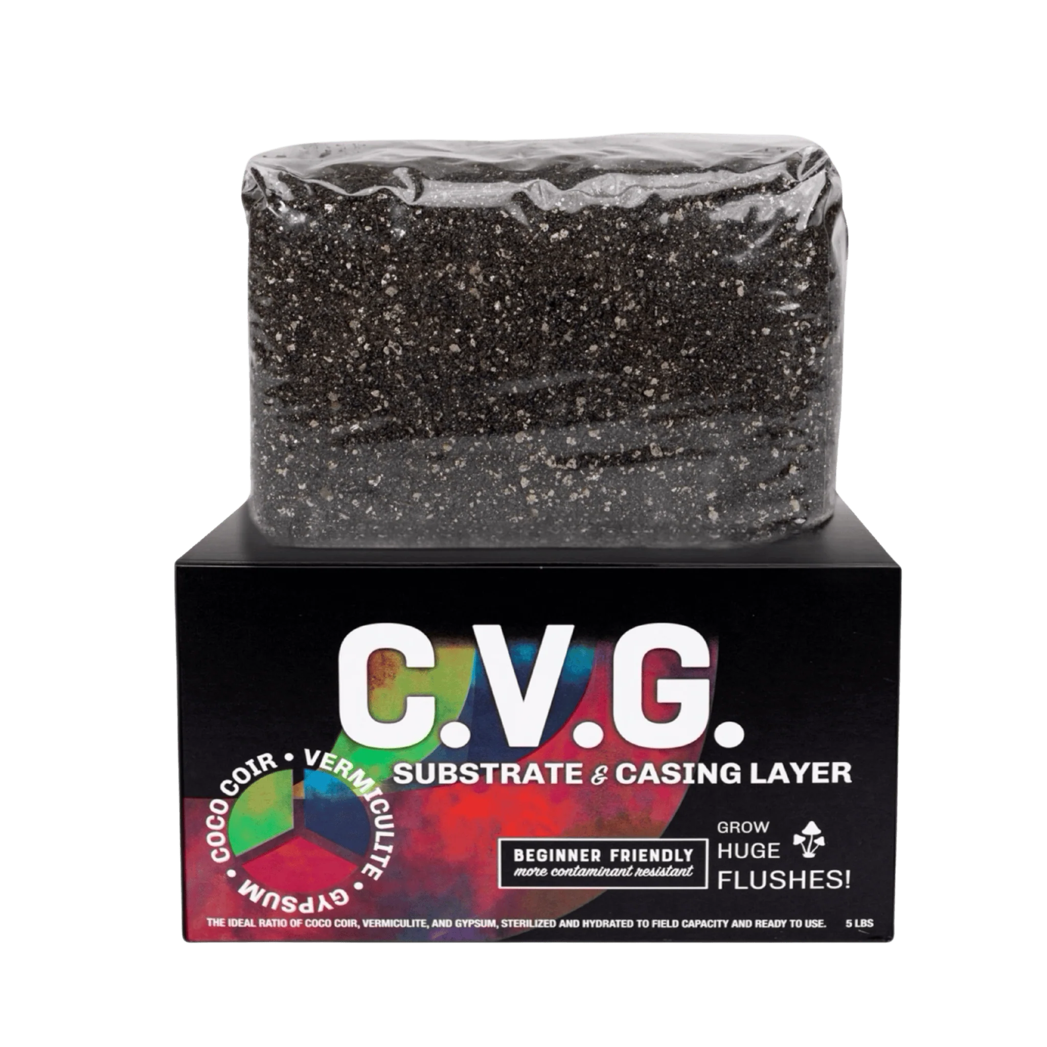 CVG (Coco Vermiculite Gypsum) Sterile Bulk Substrate