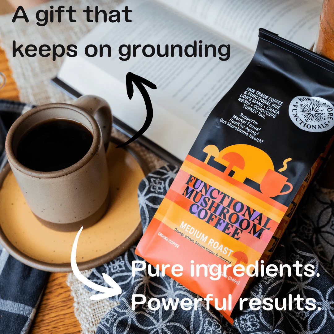 Mushroom Mornings Gift Bundle | Coffee & Lion’s Mane for Focus, Energy & Balance - Image 4
