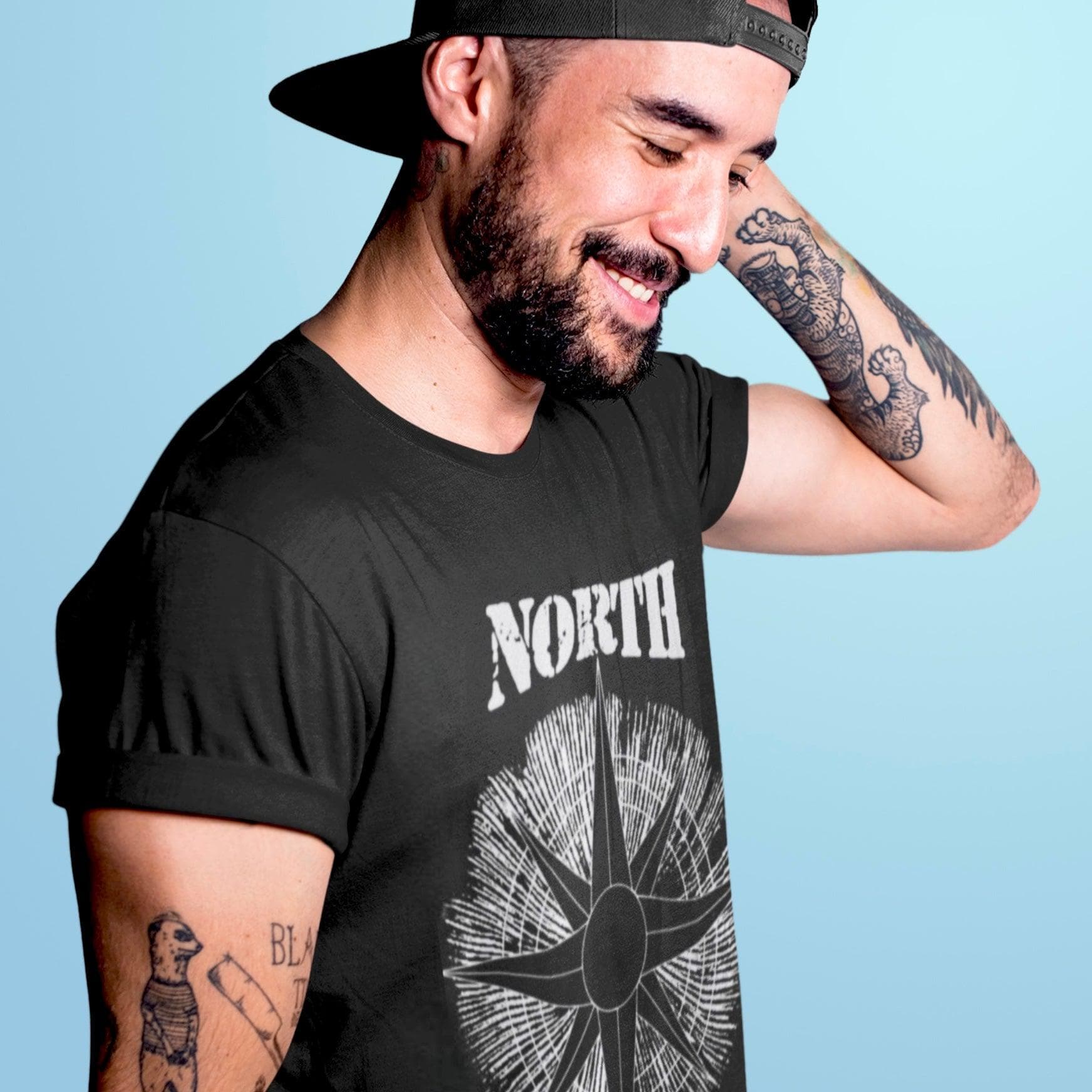 North Spore Black Logo T-Shirt - Image 3