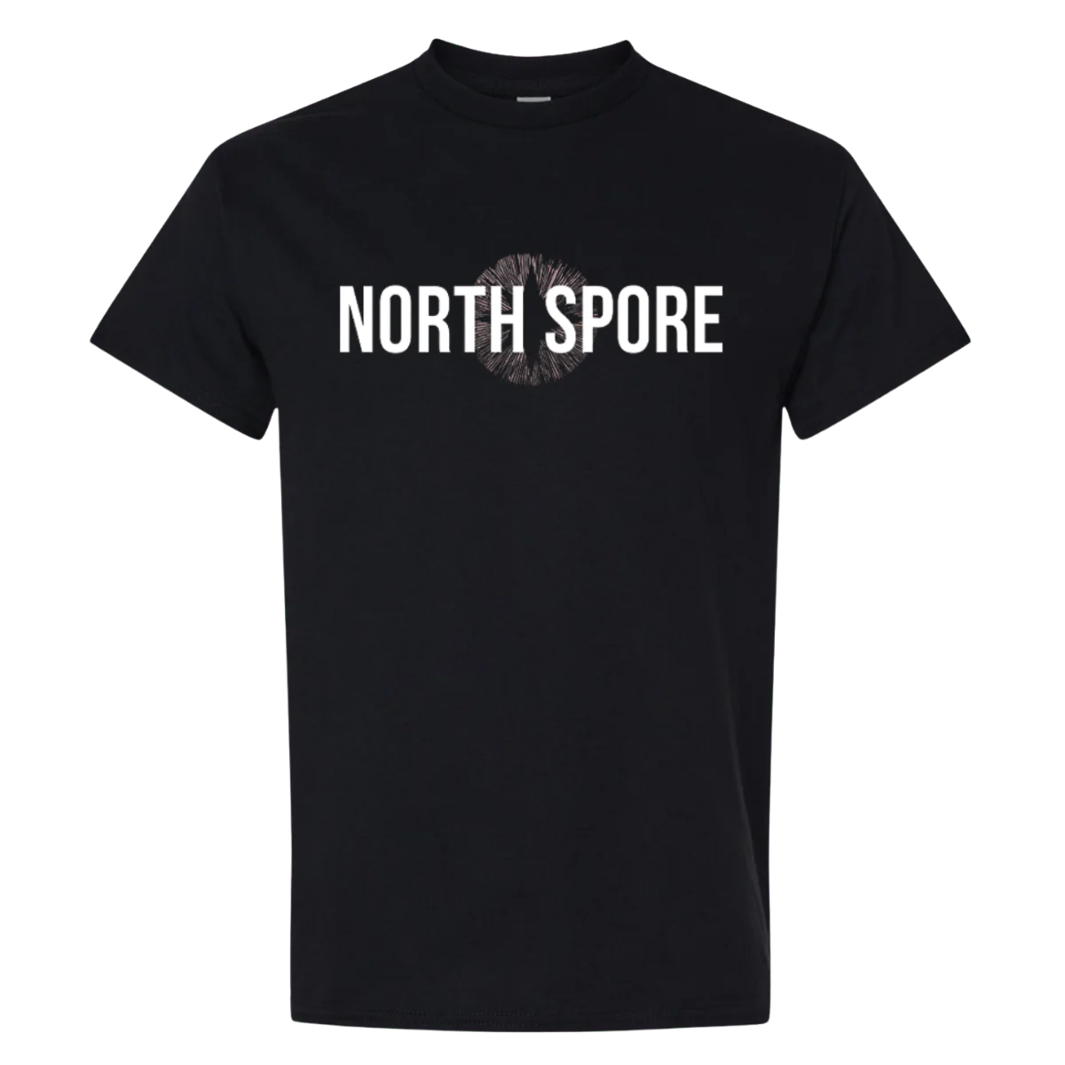 North Spore Black Logo T-Shirt - Image 5