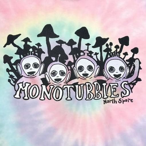 Tie Dye 'Monotubbies' North Spore T-Shirt - Image 2