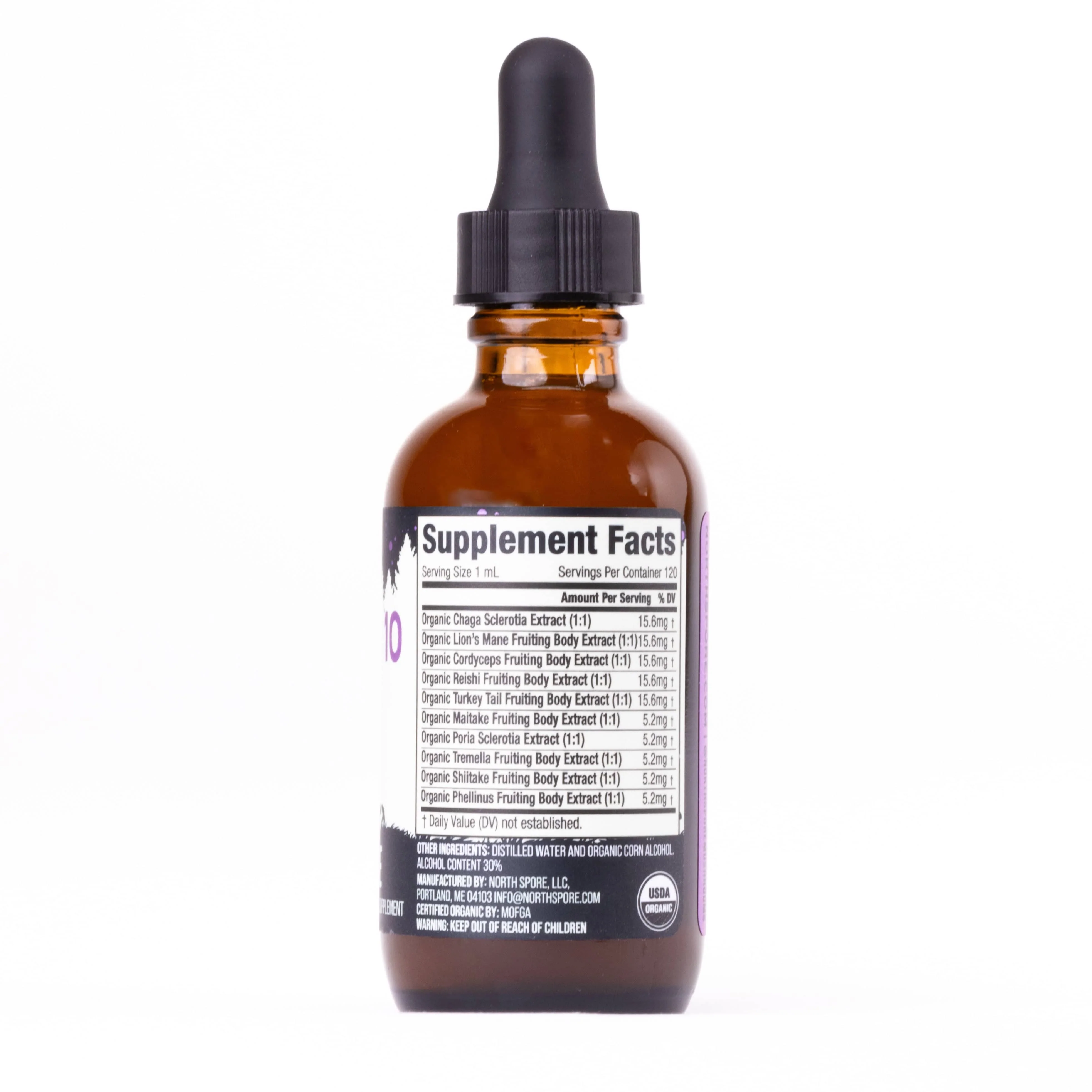 Organic Spectrum 10 Mushroom Blend Tincture - Image 3