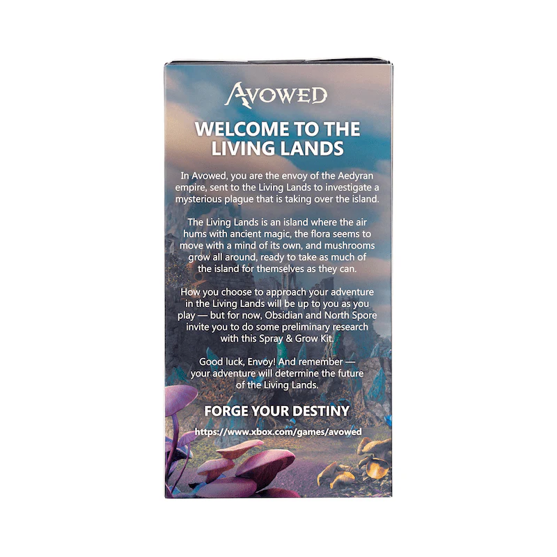 Organic ‘Spray & Grow’ AVOWED Mushroom Growing Kit - Image 4
