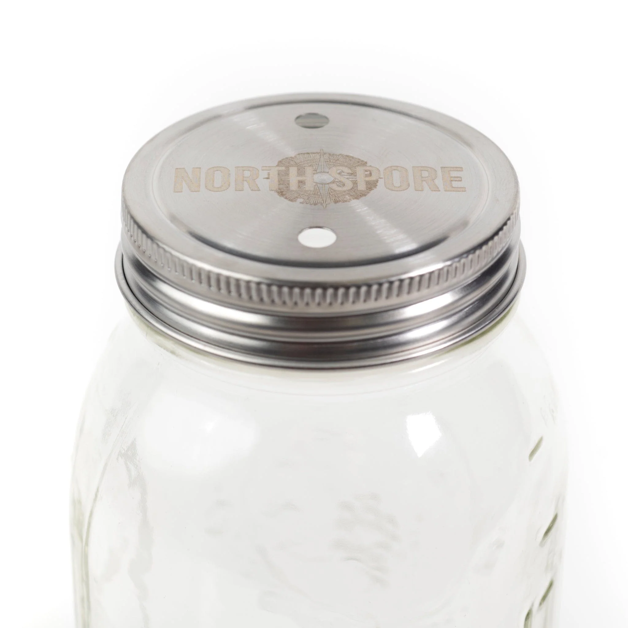 6 pc. 'Regular Mouth' Culture Jar Lid with Port & Filter - Image 3