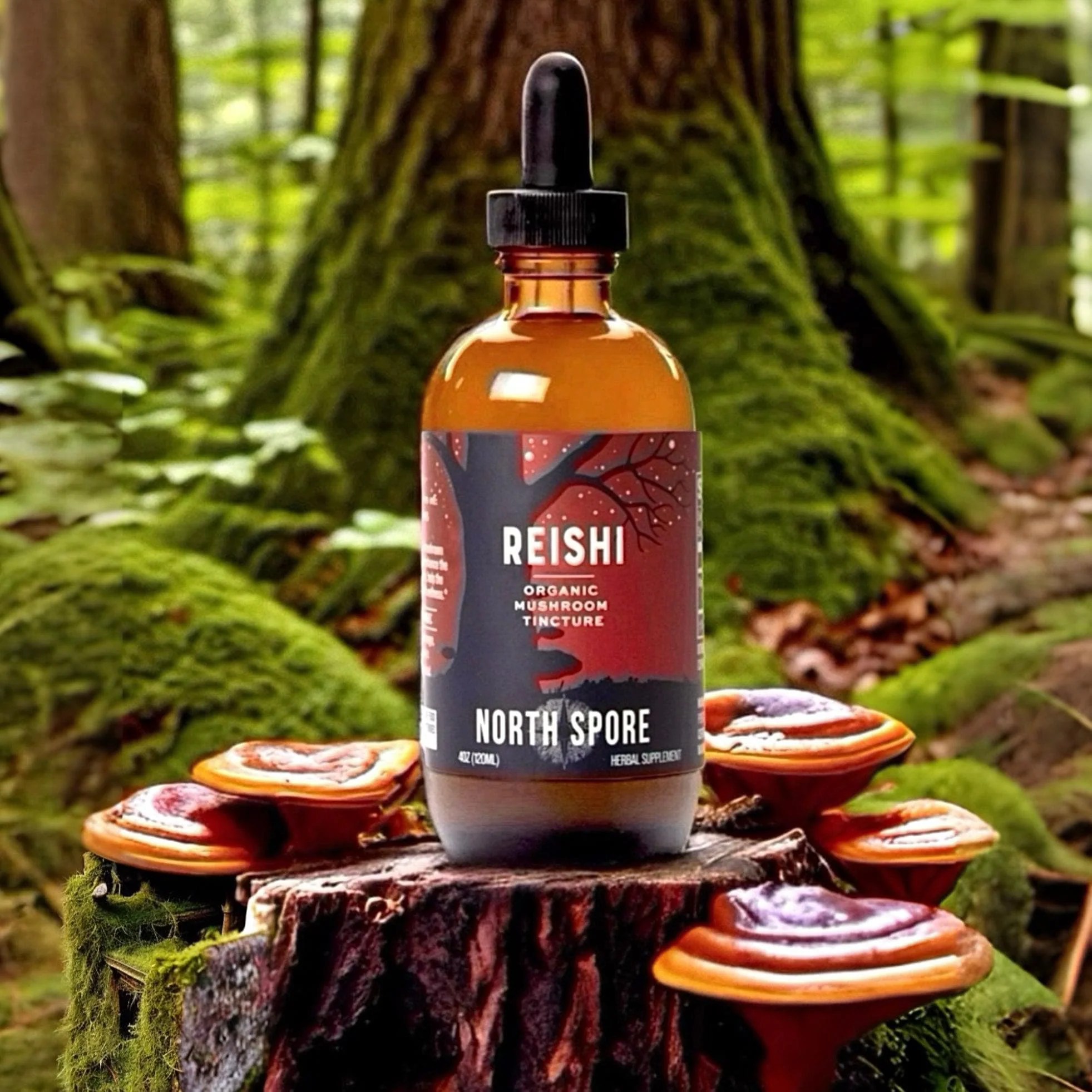 Organic Reishi Mushroom Tincture - Image 6