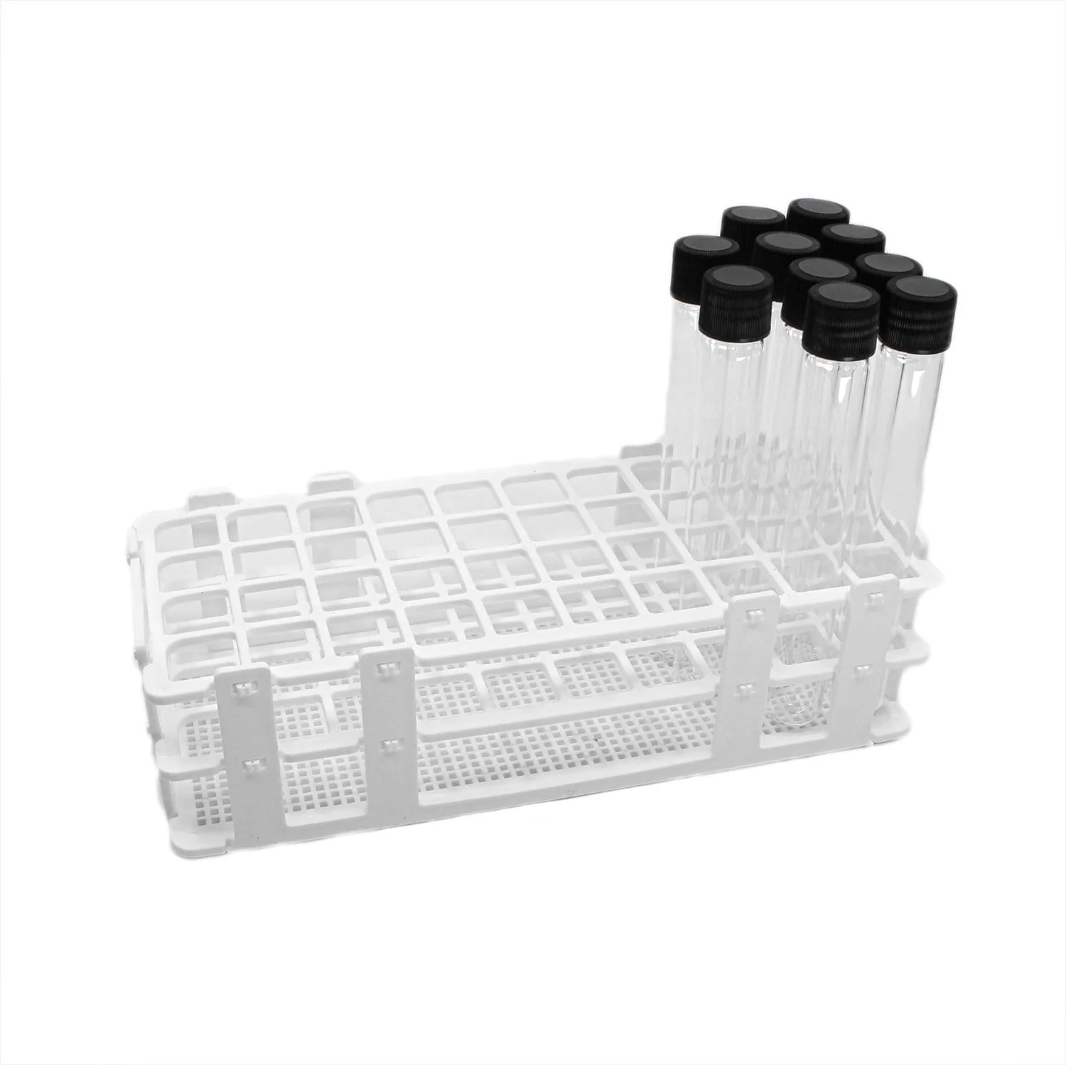 Stackable Autoclavable 20mm Test Tube Rack - Image 2