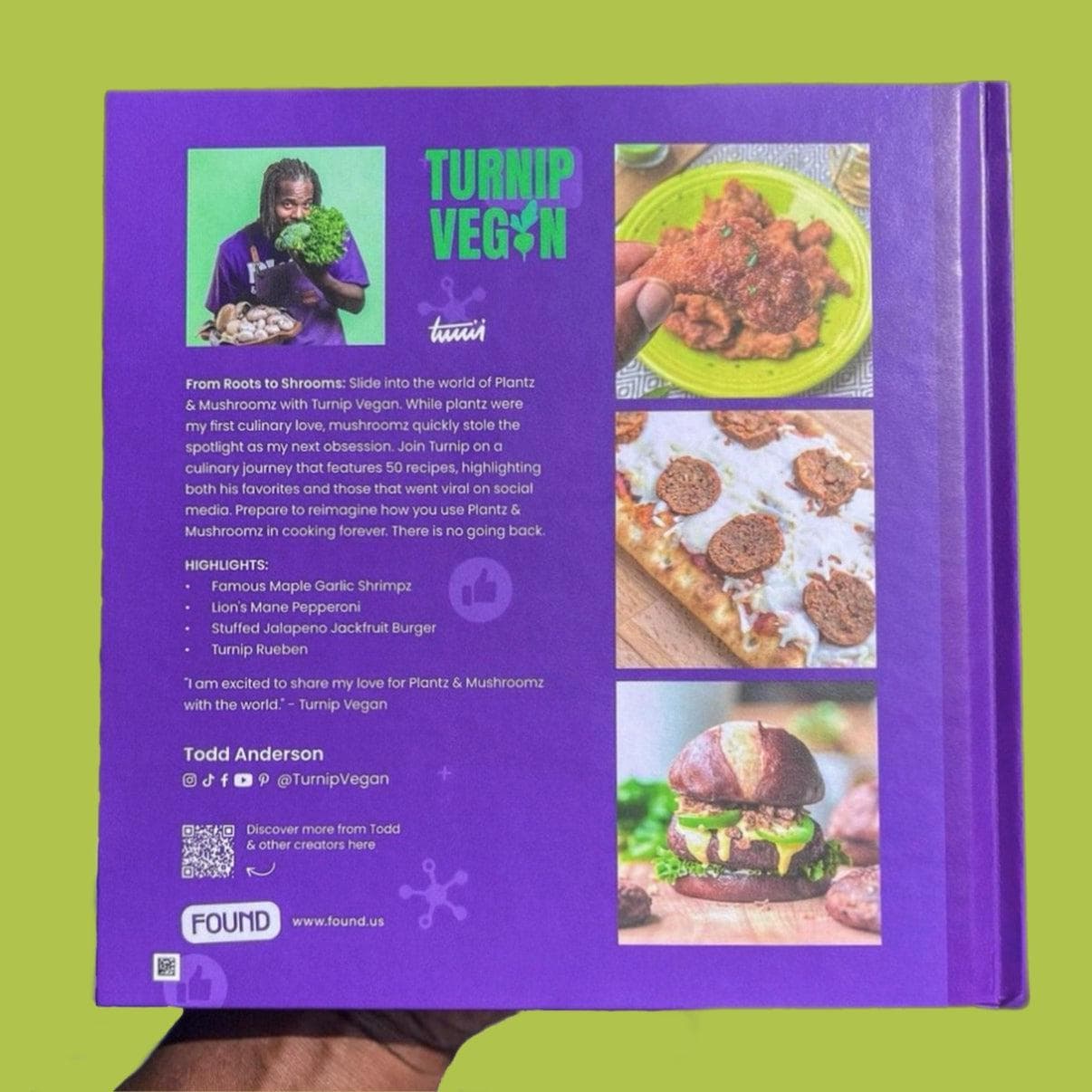 Turnip Vegan Lion's Mane Mushroom Grow Kit + Book Set - Image 4