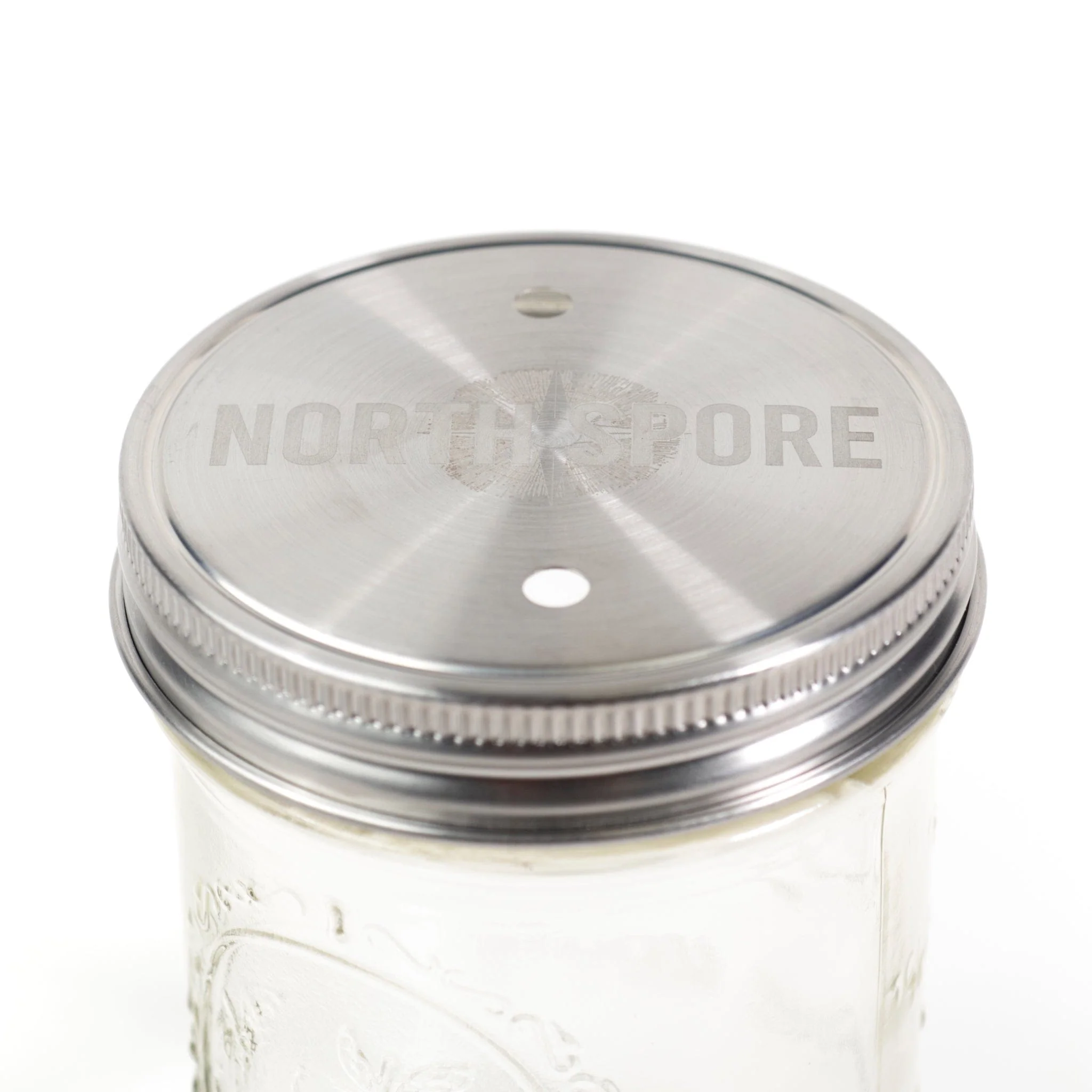 6 pc. 'Wide Mouth' Culture Jar Lid with Port & Filter - Image 3