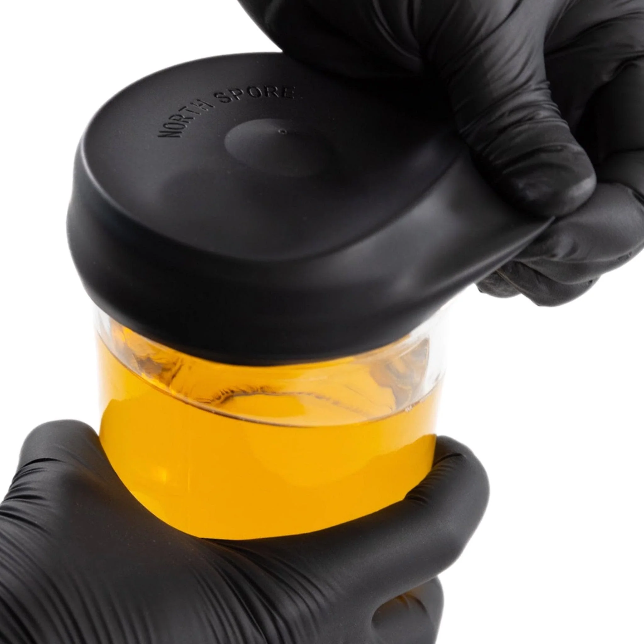 'Wide Mouth' Silicone Lid Cover for Mushroom Culture Jars - Image 2